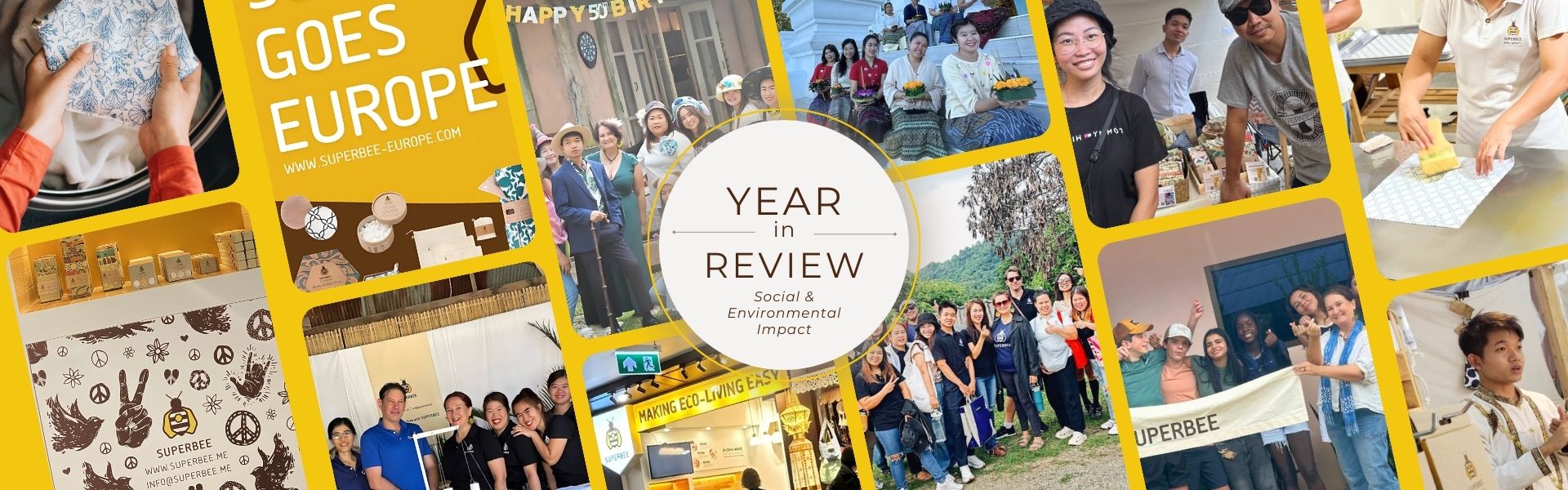 Superbee Beeswax Wrap -Reflecting on 2024 – A Year of Social and Environmental Impact