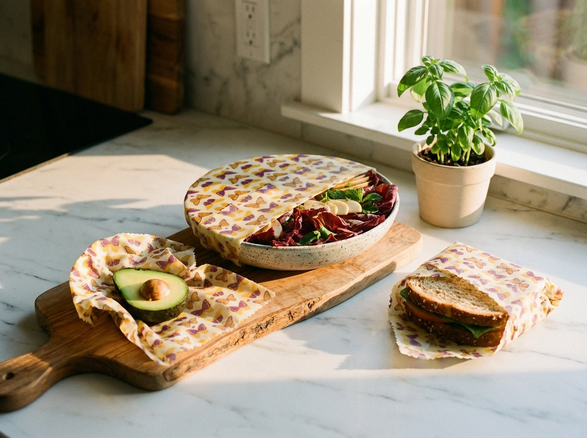 Ditch the cling wrap: How beeswax wraps cut plastic and keep food fresher, naturally