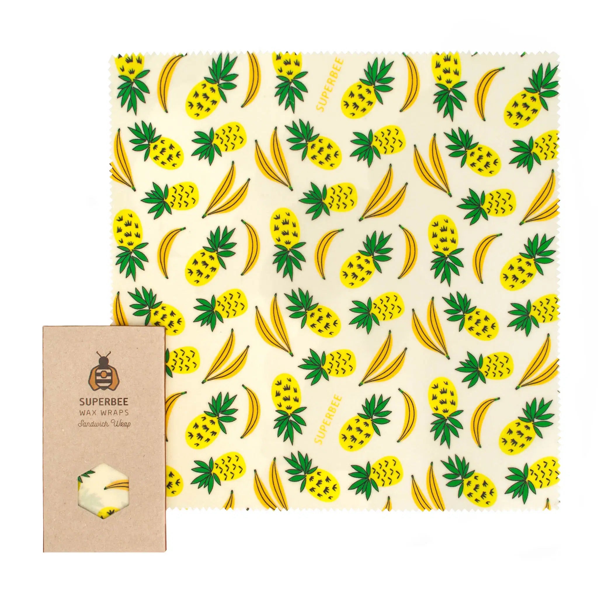 Beeswax Sandwich Wrap -  Banana & Pineapple