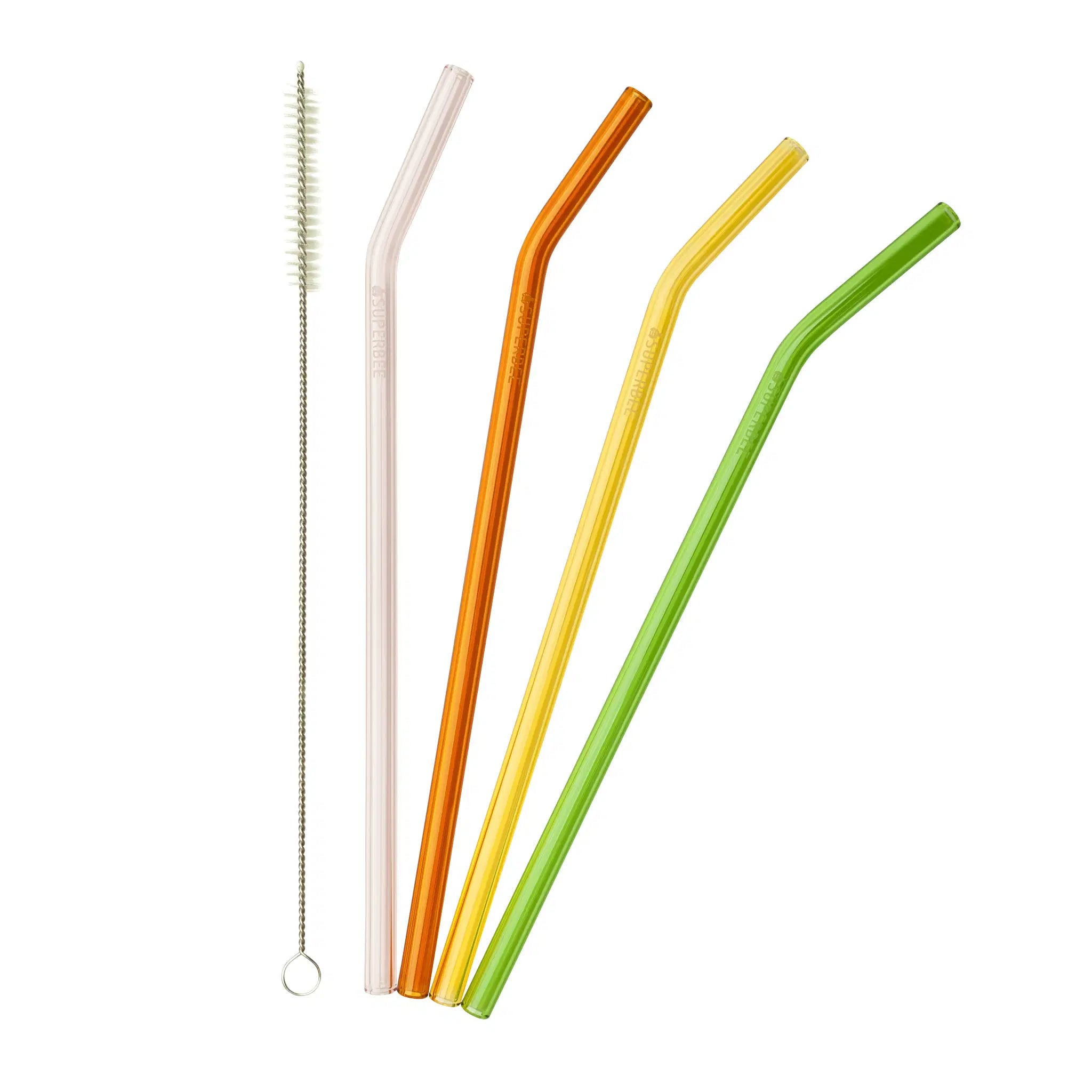 Glass Straws Ctn x7